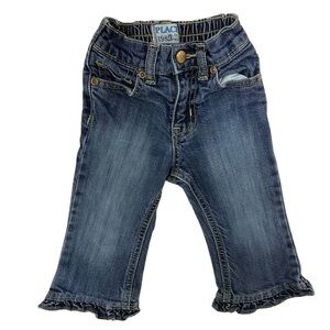 The Children’s Place Dark Wash Flared Jeans Size 18 Months